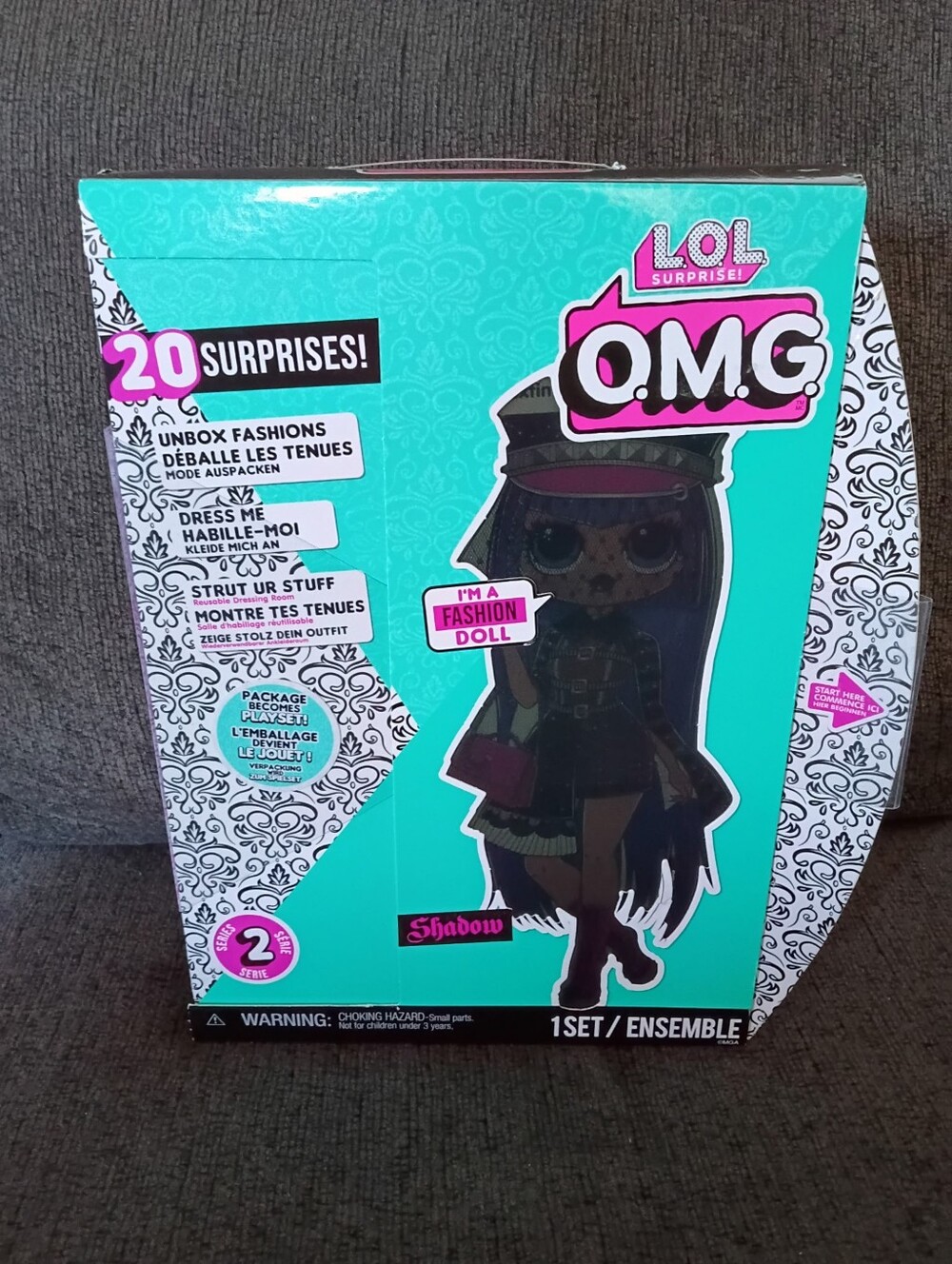 2020 LOL Surprise O.M.G. Shadow Doll Set series 2 New